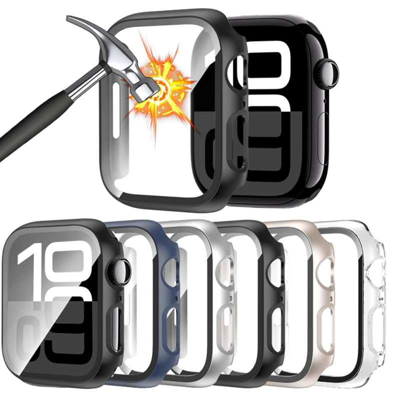 Apple Smartwatch Accessories - Gehard glas + behuizing voor Apple