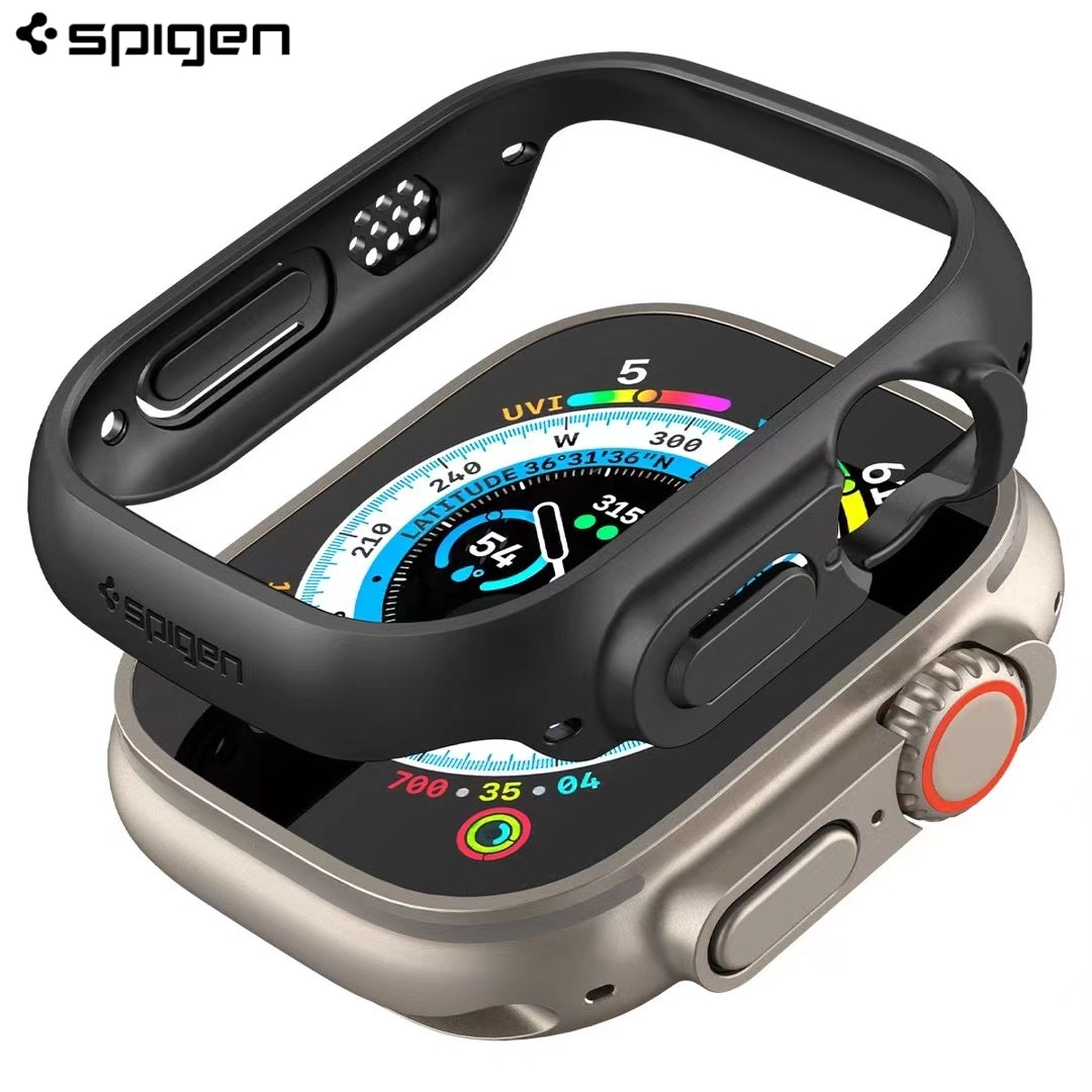 Smartwatch Case - Spigen Thin Fit-hoes voor Apple Watch