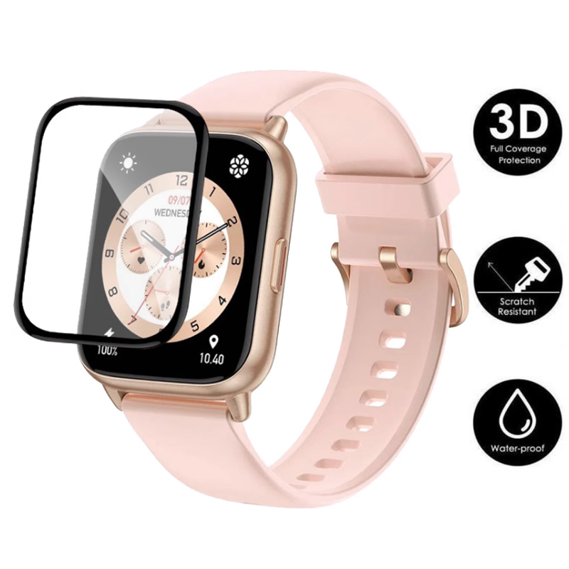 Amazfit Smartwatch Accessories - 3d Gebogen Zachte Rand Doorzichtige Beschermende