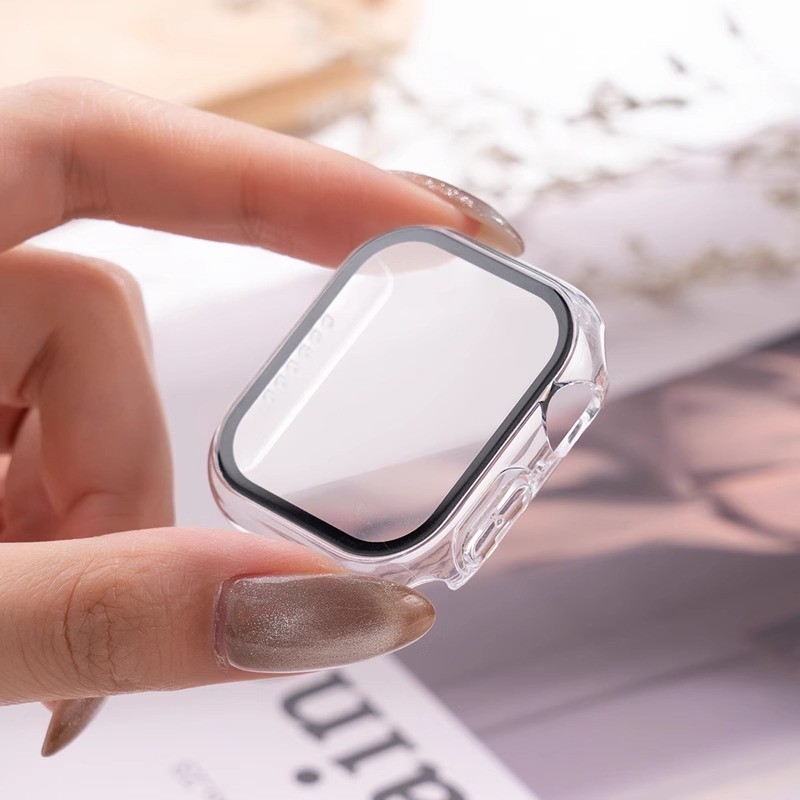Apple Smartwatch Accessories - 3pack Glas + cover Voor Apple