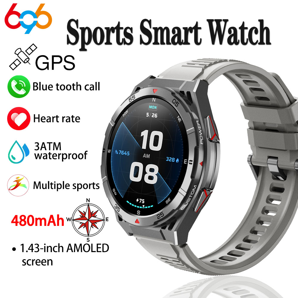 Nieuwe Smart Horloge GPS Sport - Smartwatch Faces recensie en prijs