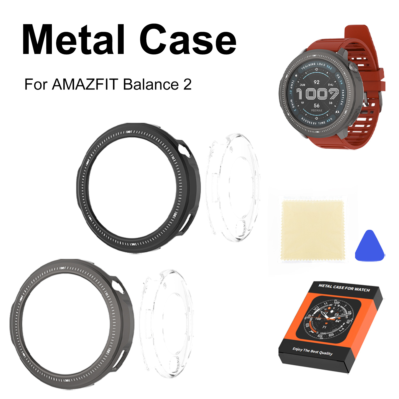 Beschermende bumpershell Holle - Amazfit Smartwatch Accessories recensie en prijs