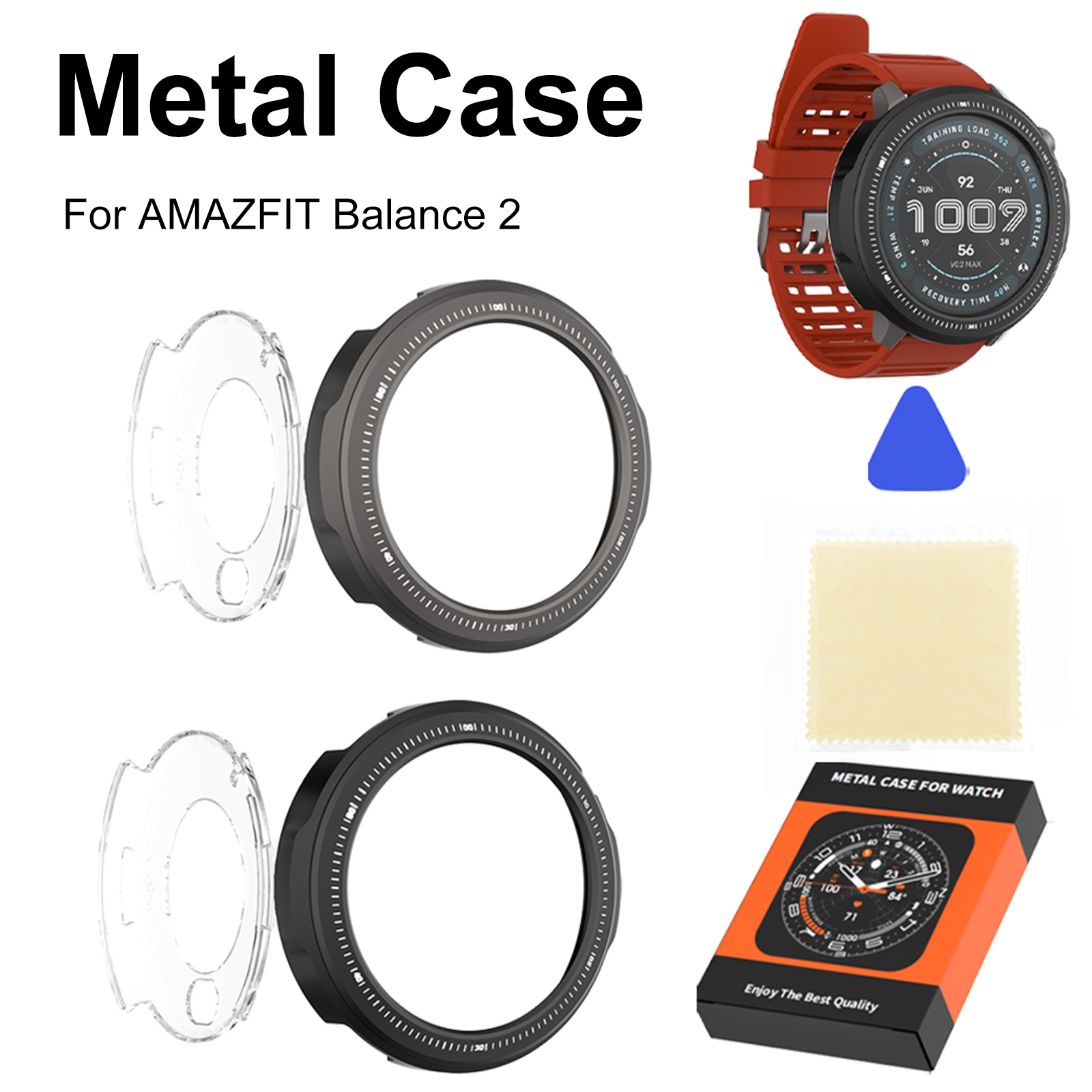Beschermende bumpershell Holle - Amazfit Smartwatch Accessories recensie en prijs
