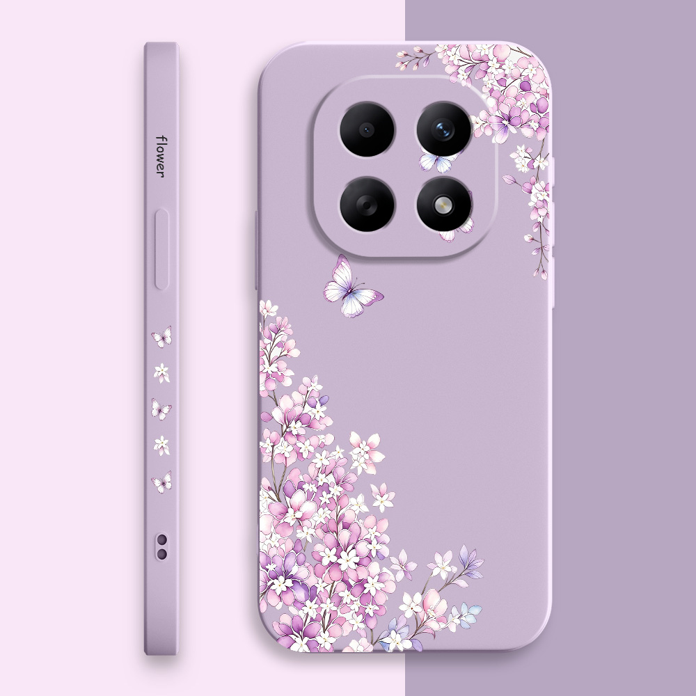 Violet Bloemen Telefoonhoesje  - Xiaomi Redmi Note 13 recensie en prijs