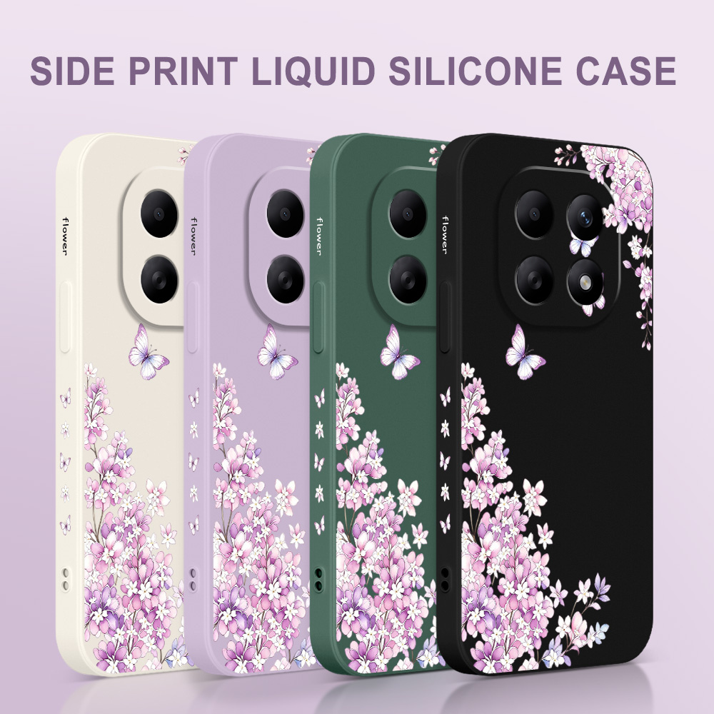 Violet Bloemen Telefoonhoesje  - Xiaomi Redmi Note 13 recensie en prijs