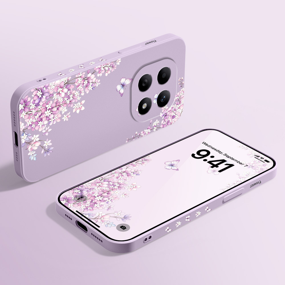Violet Bloemen Telefoonhoesje  - Xiaomi Redmi Note 13 recensie en prijs