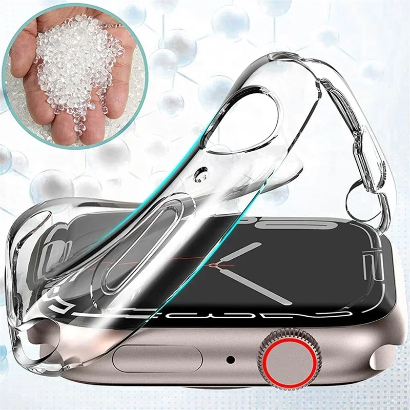 Zachte TPU-schermbeschermer vo - Smartwatch Case recensie en prijs
