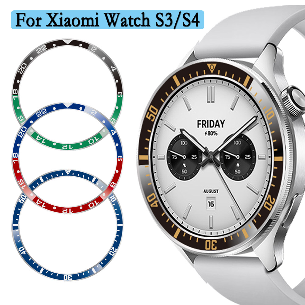 Stalen Bezel Ringen Voor Xiaom - Xiaomi Smartwatch S4 Accessories recensie en prijs