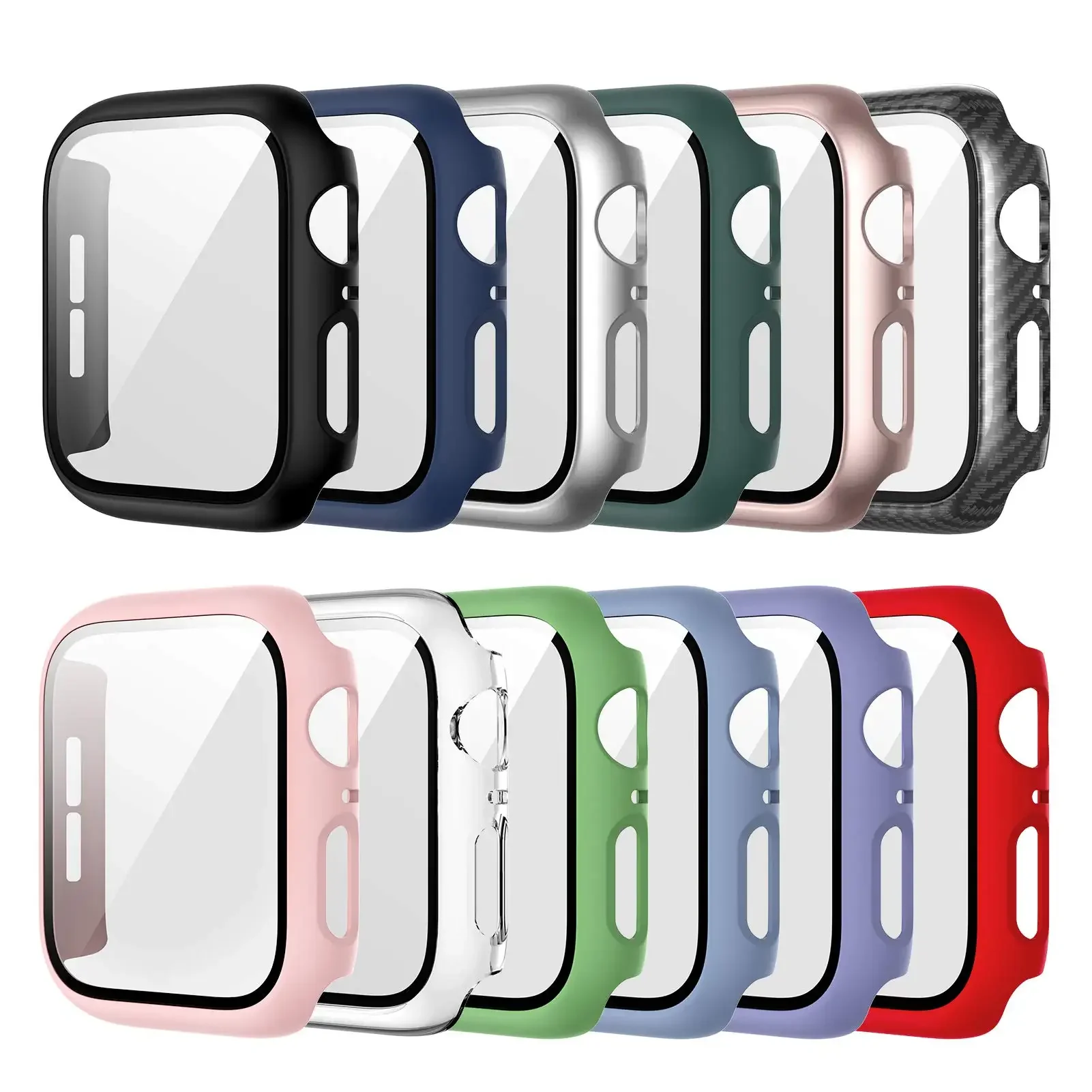 Gehard glas + cover voor Apple - Apple Smartwatch Accessories recensie en prijs