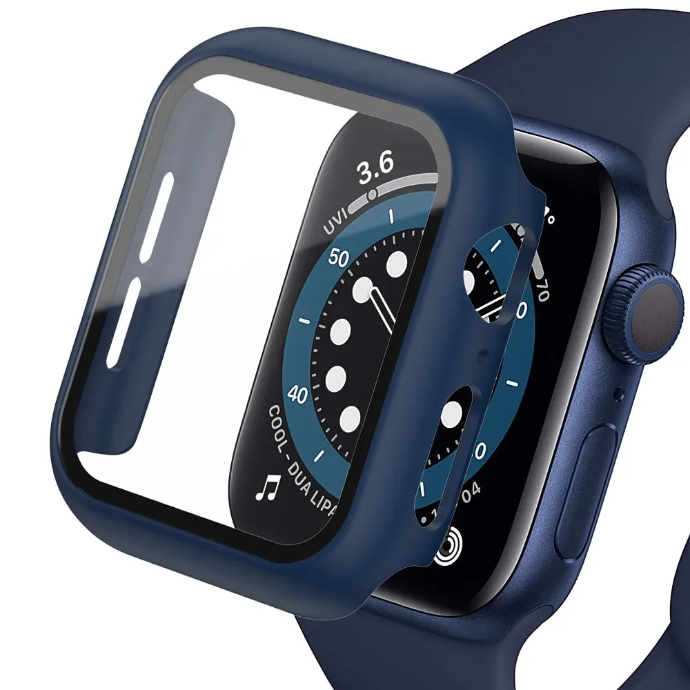 Gehard glas + cover voor Apple - Apple Smartwatch Accessories recensie en prijs