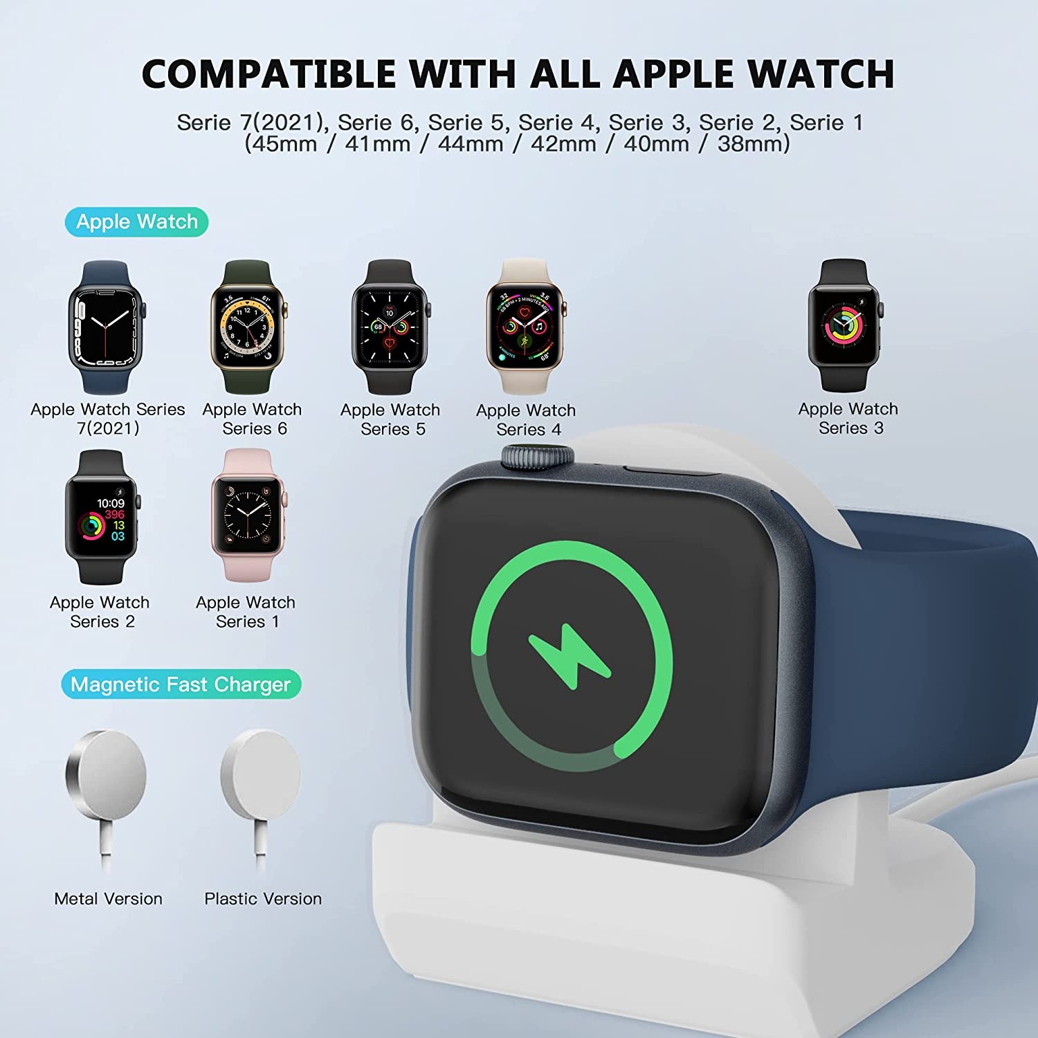 Siliconen Oplader Standaard Vo - Watch Charging Dock recensie en prijs
