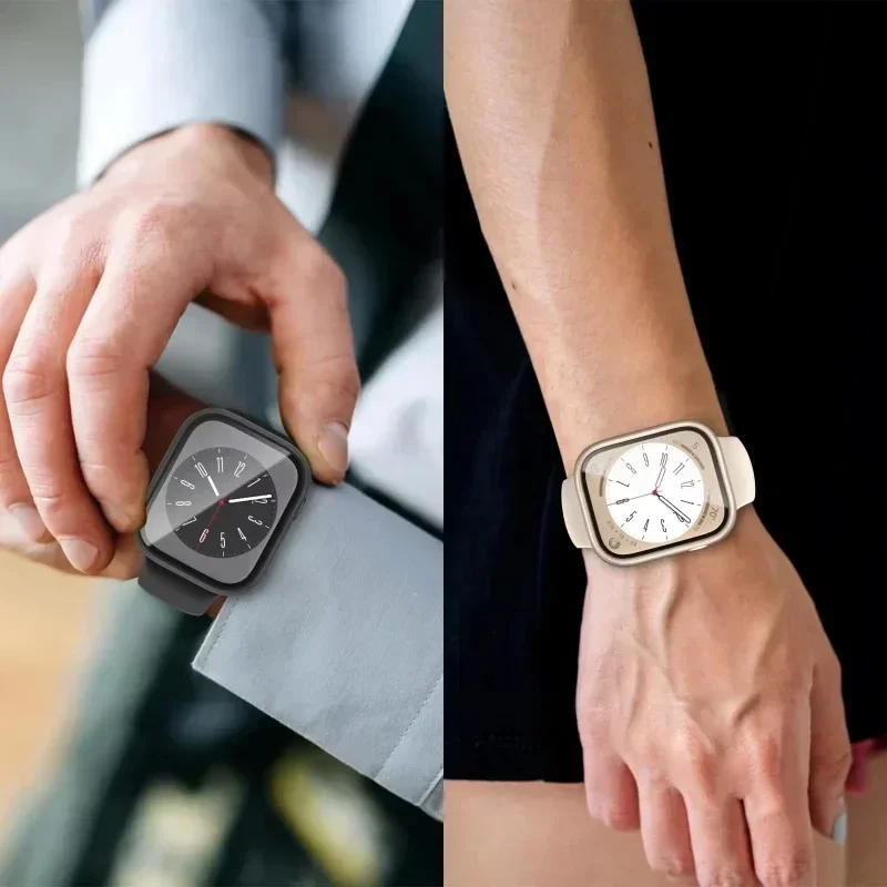 3-pack gehard glas cover voor  - Apple Smartwatch Accessories recensie en prijs