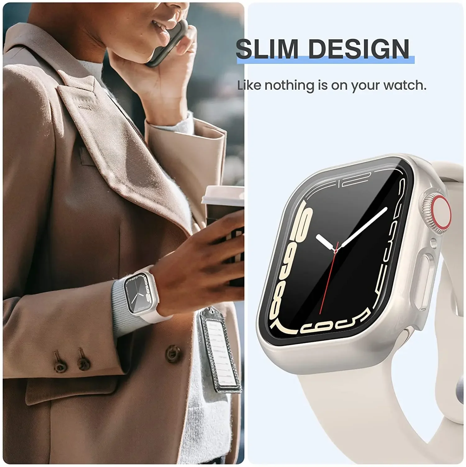 3-pack gehard glas cover voor  - Apple Smartwatch Accessories recensie en prijs